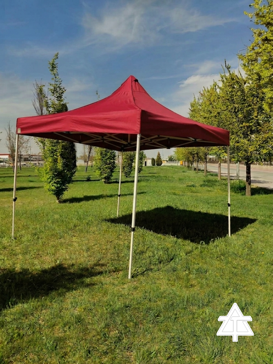 TNC Outdoor 3x3 Metre Katlanabilir Portatif Tente & Çadır (Su Geçirmez, UV Korumalı)
