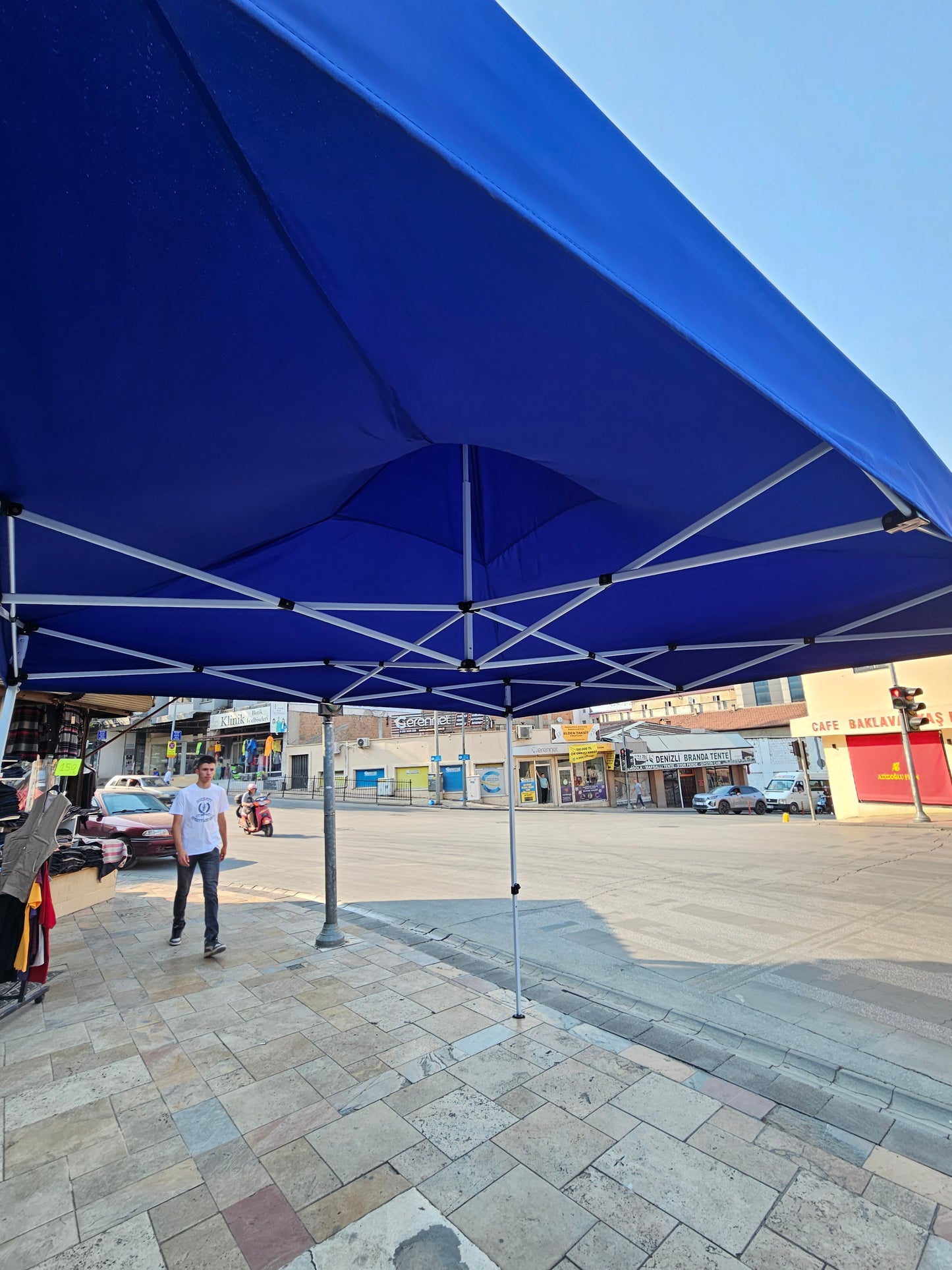 TNC Outdoor 3x3 Metre Katlanabilir Portatif Tente & Çadır (Su Geçirmez, UV Korumalı)